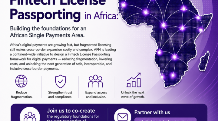 Fintech License Passporting